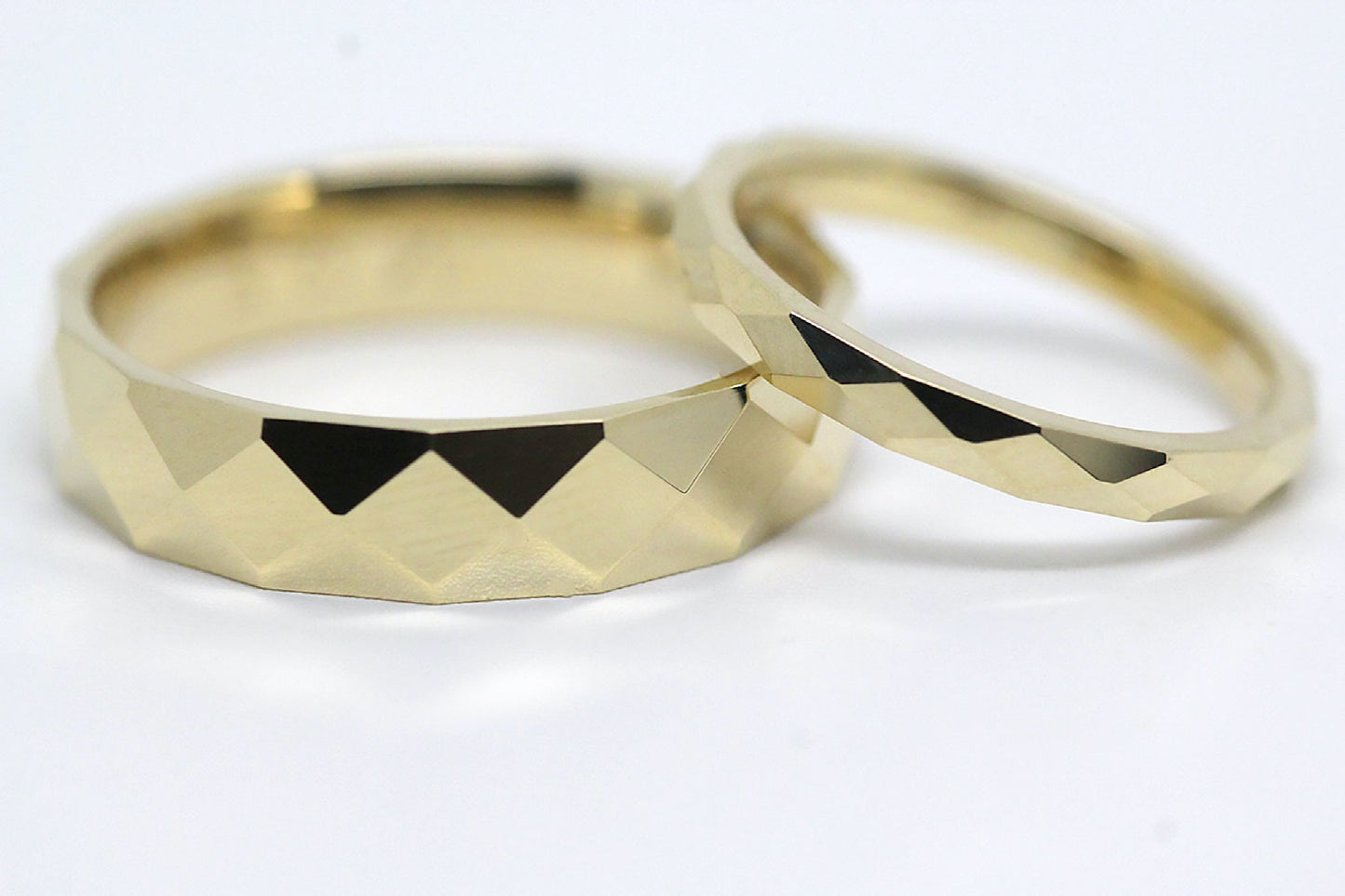 10k yellow gold wedding band, 14k yellow gold wedding band, 18k yellow gold wedding band