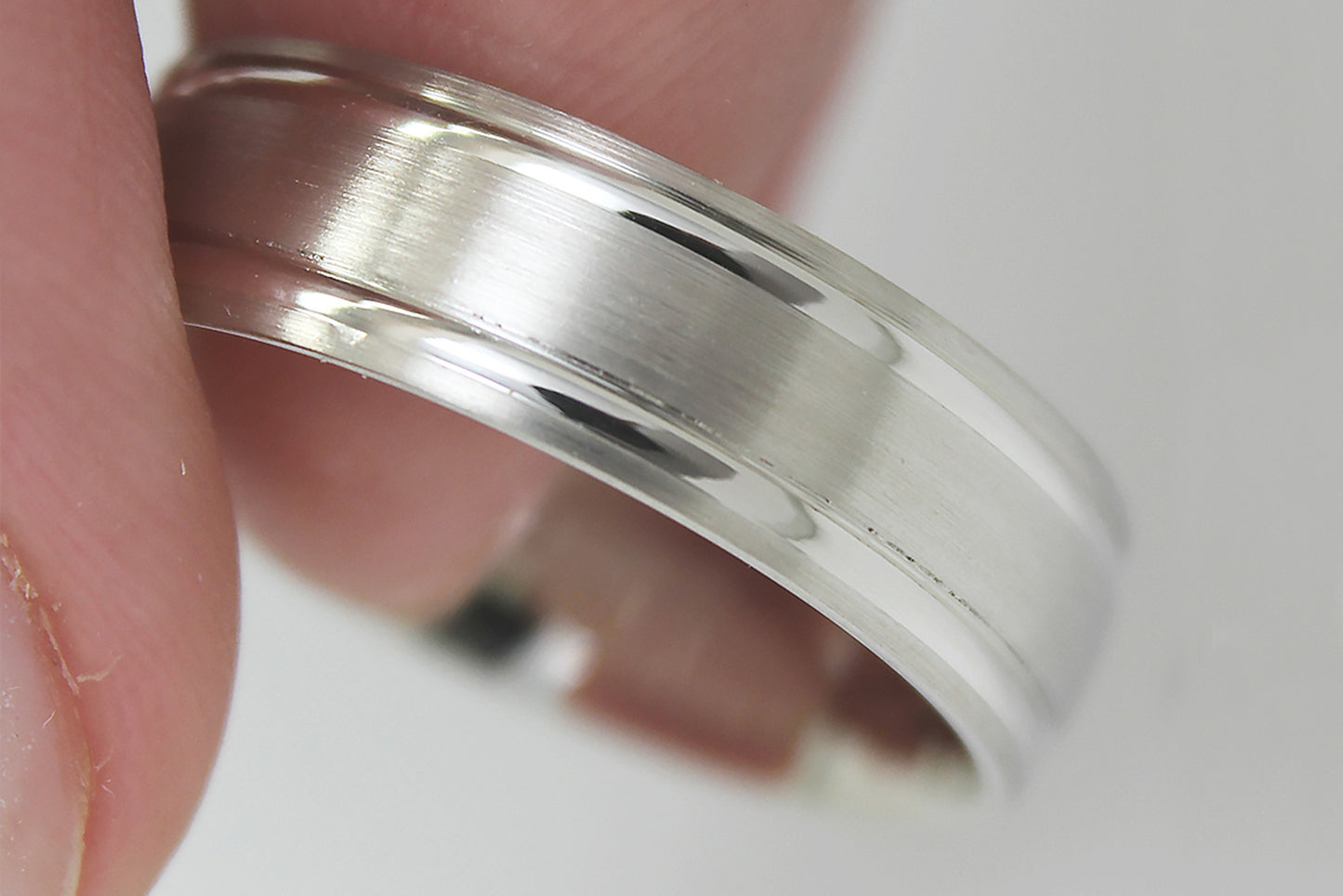 6mm Gold Brushed Wedding Band for Men and Women | AT-6547