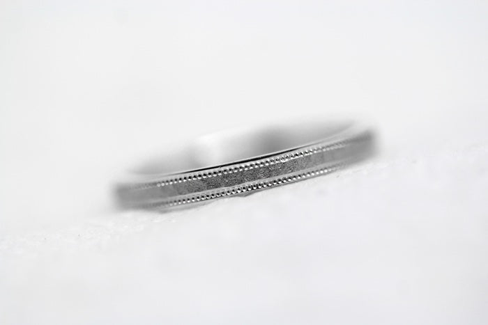 stacking silver ring