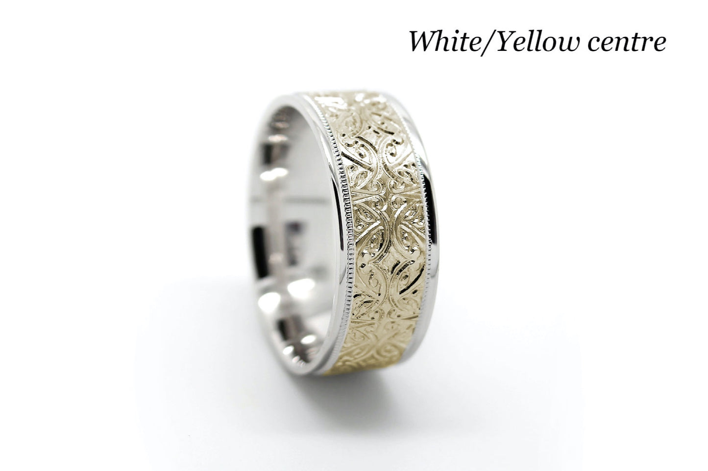 ornamental wedding band, ornamental wedding ring