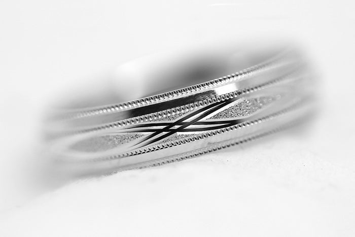 5mm 925 Silver Infinity Design Wedding Band for Men and Women | AT-0001