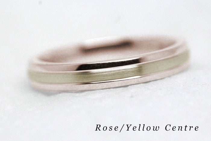 3mm Simple Gold Wedding Band for Men and Women | AT-0017