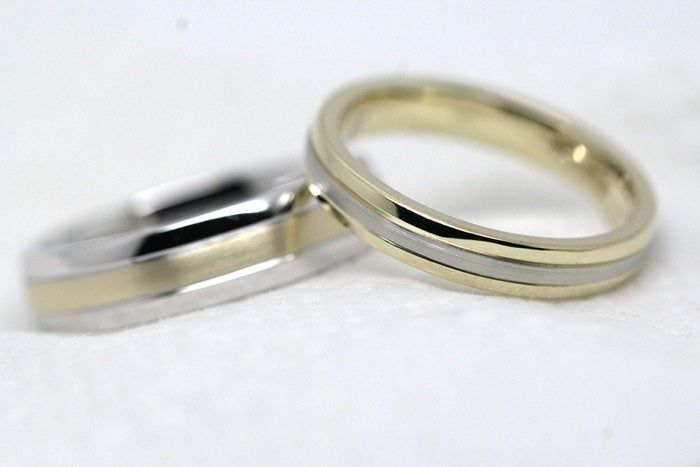 3mm Simple Gold Wedding Band for Men and Women | AT-0017