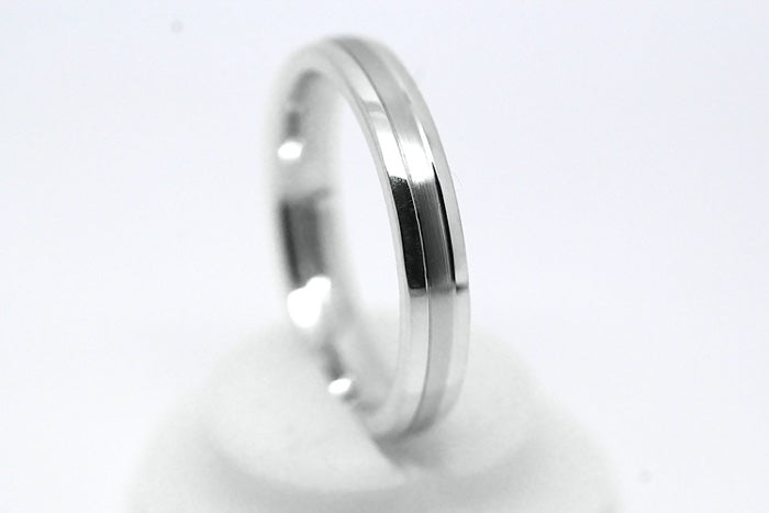 3mm Simple Wedding Band for Men and Women in 925 Sterling Silver | AT-0017