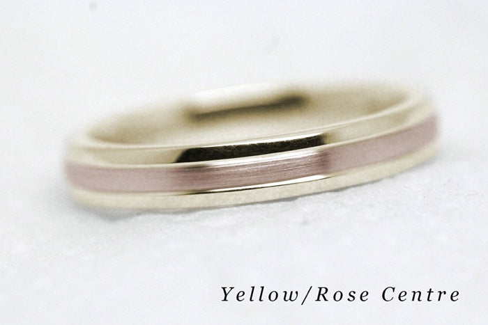 3mm Simple Gold Wedding Band for Men and Women | AT-0017