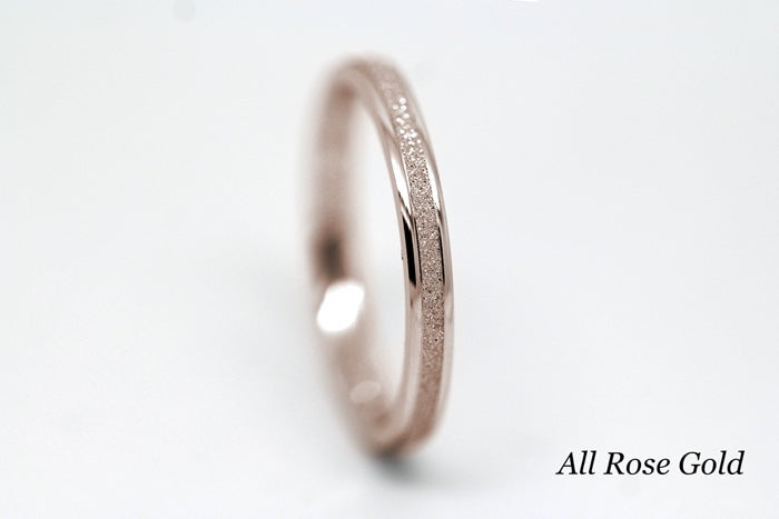 2mm Solid Two Tone Gold Wedding Ring for Women | 2mm stacking solid 10k 14k 18k gold wedding band for women. Perfect as wedding ring, anniversary ring, stack it with your other favourite gold or silver rings