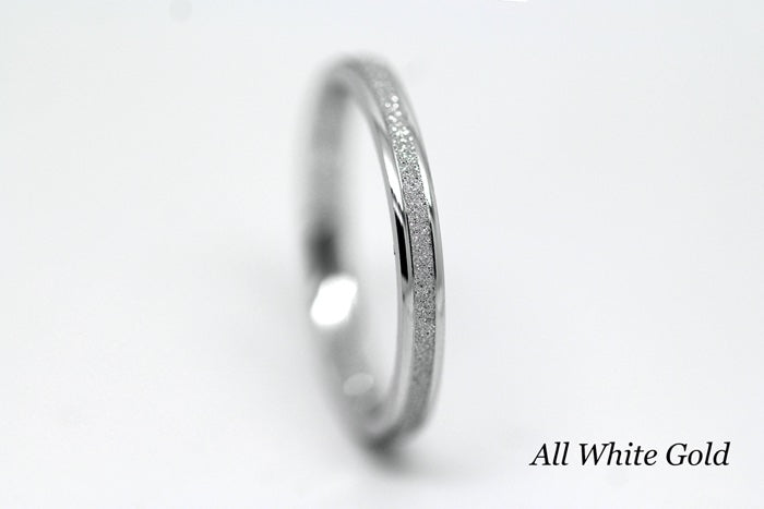 2mm Solid Two Tone Gold Wedding Ring for Women | 2mm stacking solid 10k 14k 18k gold wedding band for women. Perfect as wedding ring, anniversary ring, stack it with your other favourite gold or silver rings