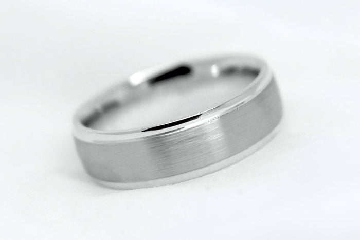 5mm 925 Silver Dome Brushed Wedding Band for Men and Women | T-6010