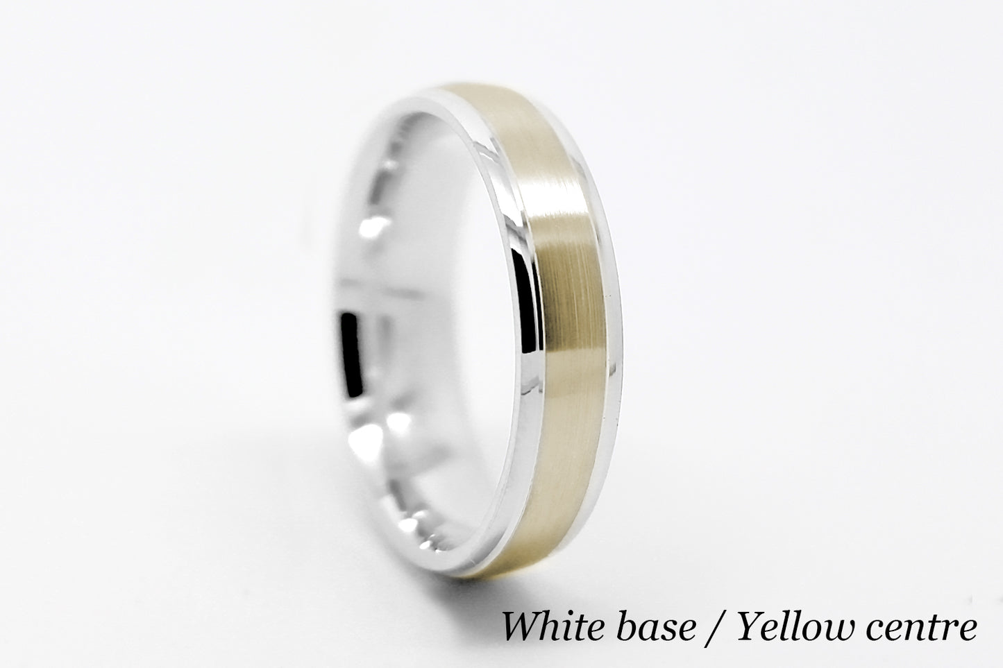3mm Gold Classic Brushed Low Dome Wedding Band for Women and Men | 6010