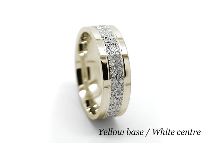 6mm Gold Filigree Engraved Wedding Band for Men and Women | 6550