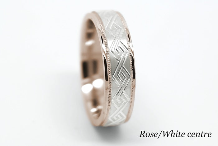 6mm Gold Celtic Wedding Band for Men and Women | 6701