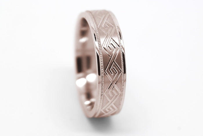6mm Gold Celtic Wedding Band for Men and Women | 6701