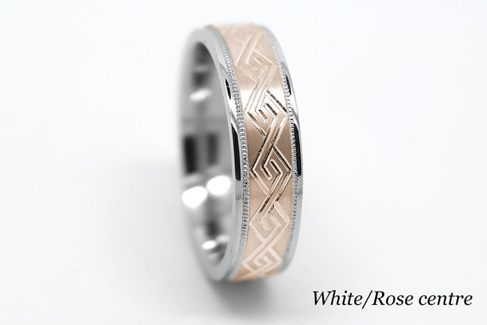 6mm Gold Celtic Wedding Band for Men and Women | 6701