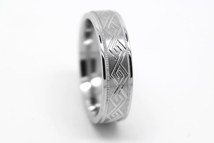 6mm Gold Celtic Wedding Band for Men and Women | 6701