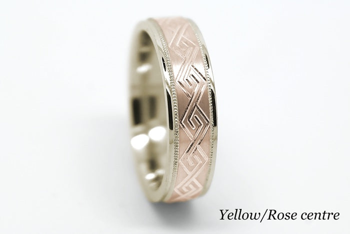 6mm Gold Celtic Wedding Band for Men and Women | 6701