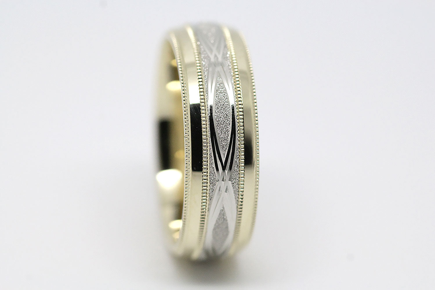 infinity mens wedding ring