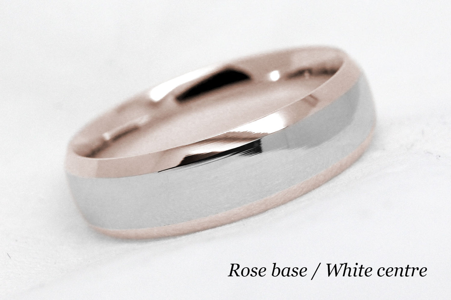 6mm Gold Wedding Band for Men and Women Beveled Polished | AT-0018