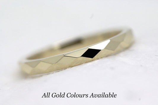10k yellow gold wedding band, 14k yellow gold wedding band, 18k yellow gold wedding band