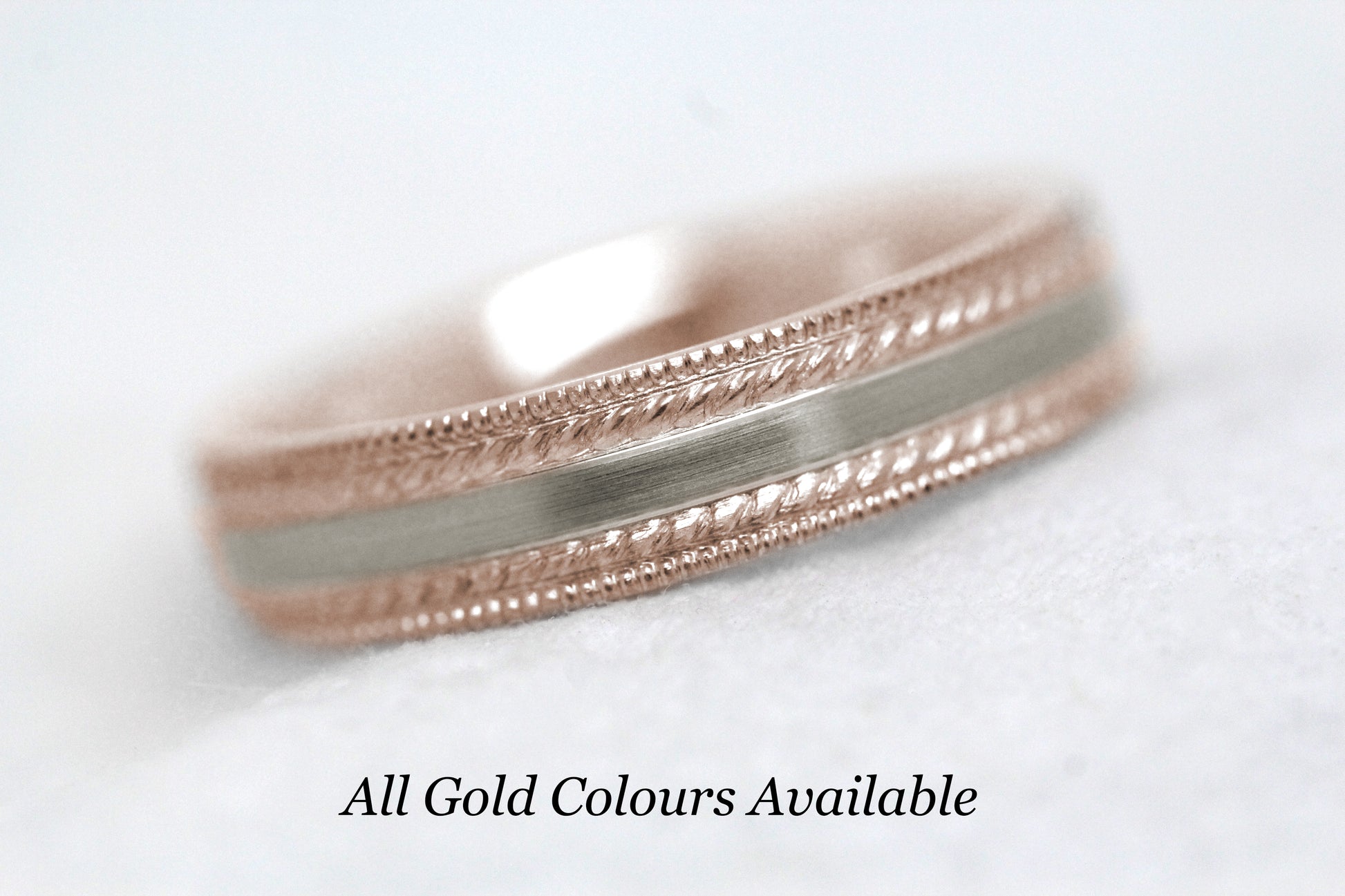4mm gold wedding band for women