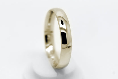 5 mm Solid Gold Polished Classic Men's & Women's Wedding Ring Plain | AT-0022