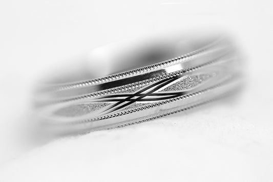 5mm 925 Silver Infinity Design Wedding Band for Men and Women | AT-0001