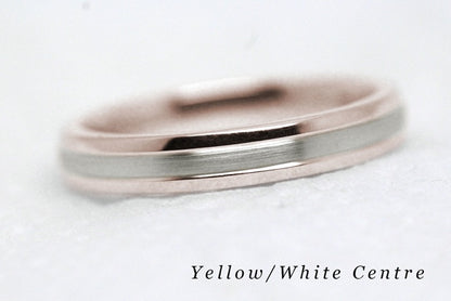 3mm Simple Gold Wedding Band for Men and Women | AT-0017