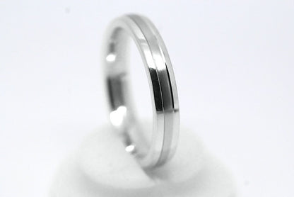 3mm Simple Wedding Band for Men and Women in 925 Sterling Silver | AT-0017