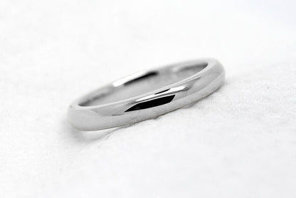 2mm sterling silver wedding band