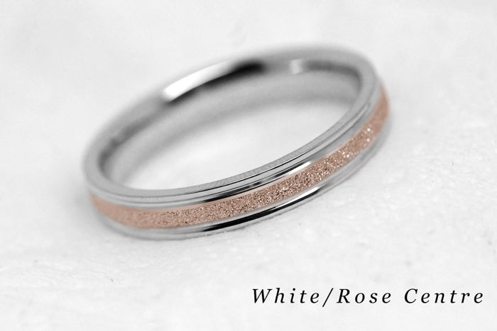 3mm Gold Sparkly Wedding Band for Women and Men | AT-0020