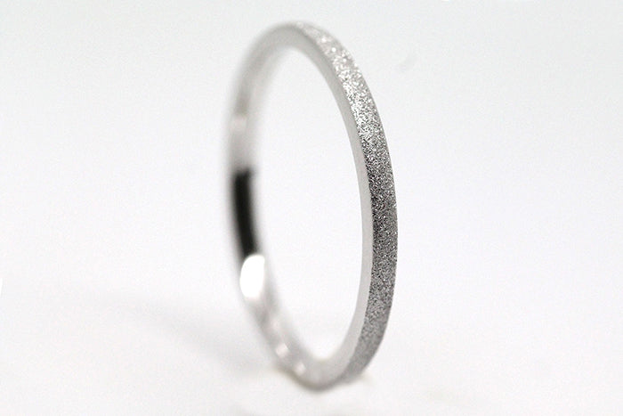 dome silver ring