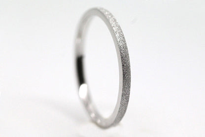 dome silver ring