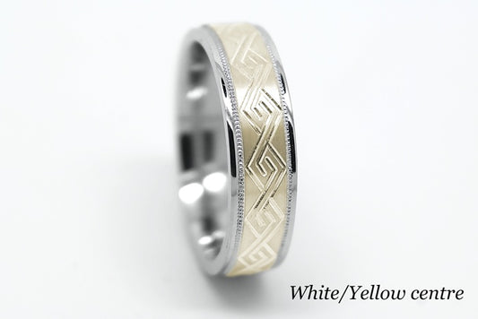 6mm Gold Celtic Wedding Band for Men and Women | 6701